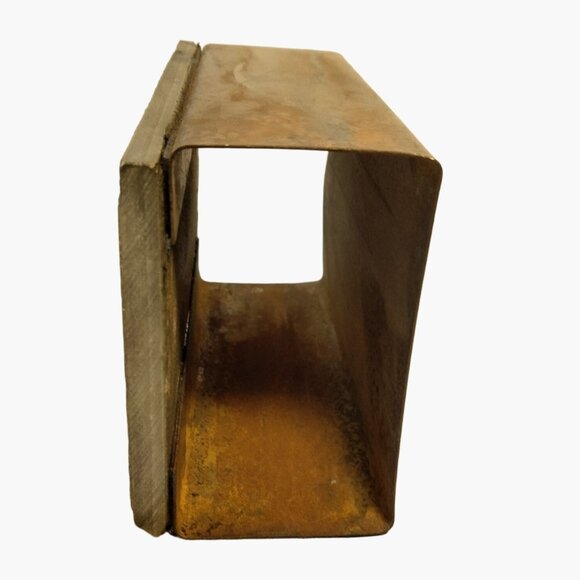 Rustic Metal Stone Engraved Pine Trees Art Scene Lodge Cabin Cottage. - Picture 4 of 8